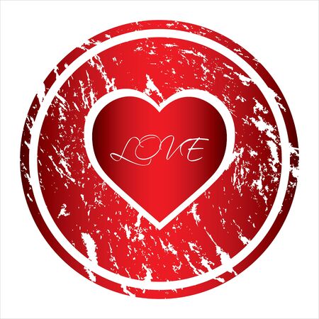 special red Valentineのイラスト素材