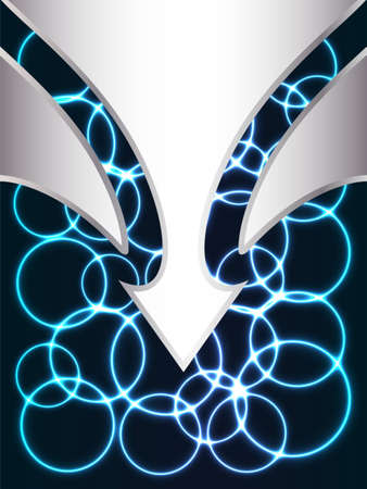 Abstract plasma background のイラスト素材