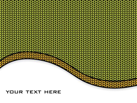 special green knitted backgroundのイラスト素材
