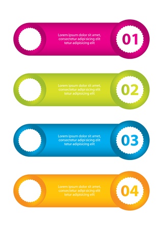 horizontal web banner with special designのイラスト素材