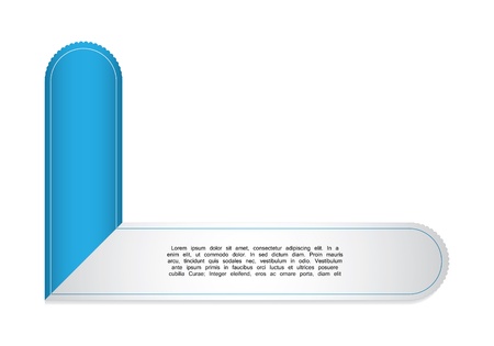 modern label template with special designのイラスト素材