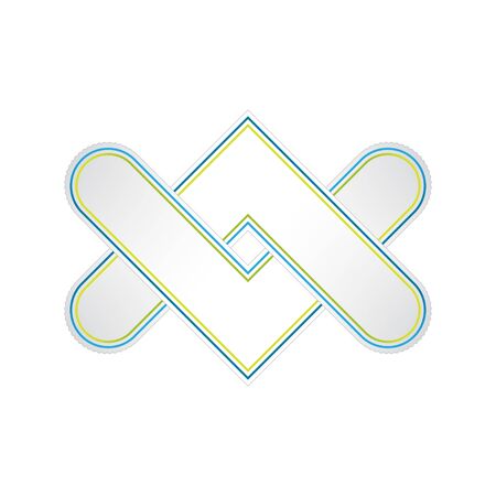 abstract label with special designのイラスト素材