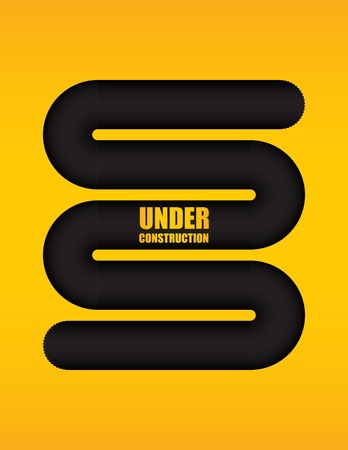  under construction background with special designのイラスト素材