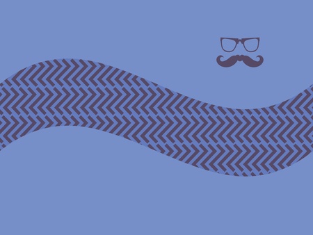 abstract background with hipster elementsのイラスト素材