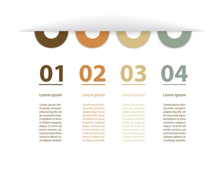 design template with special modern elementsのイラスト素材