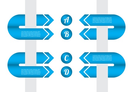 arrow origami style with special designのイラスト素材