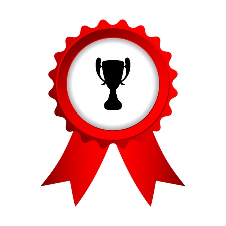 special label with ribbonsのイラスト素材