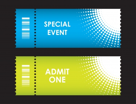 admit one cinema ticketのイラスト素材