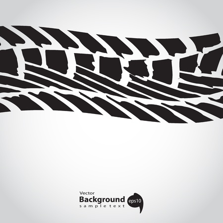 background with special grunge black tire trackのイラスト素材