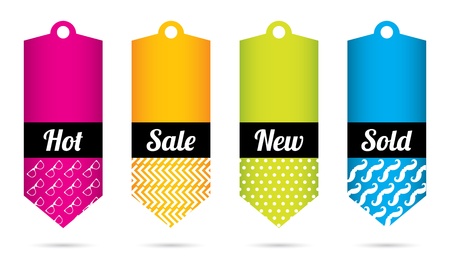 price tagsのイラスト素材