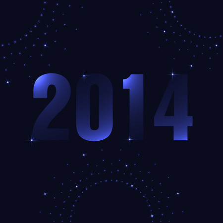 Happy New Year background with plasma designのイラスト素材