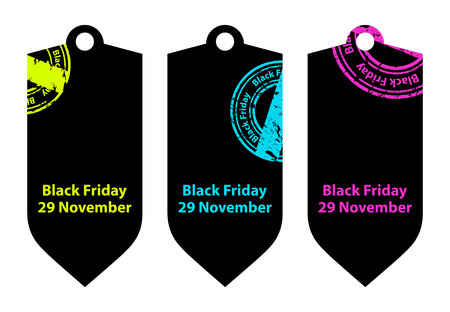 special black friday price tagのイラスト素材