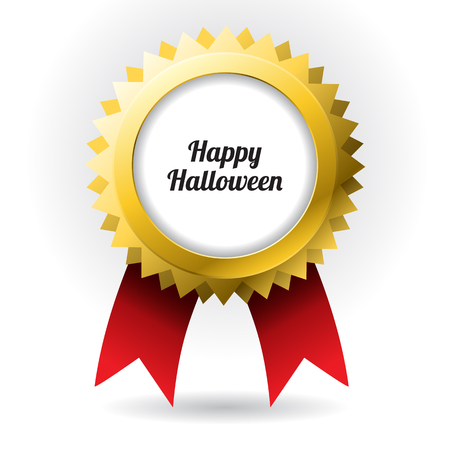 Halloween badge with special designのイラスト素材