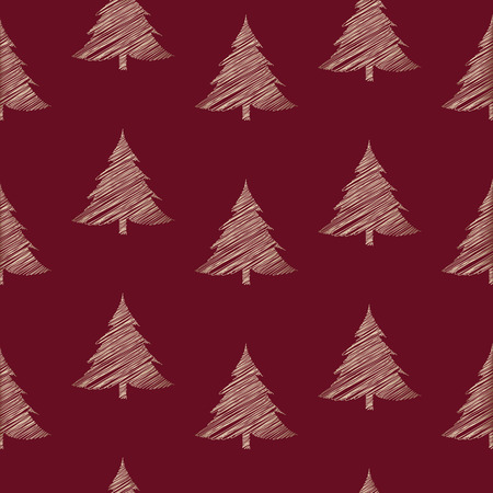 seamless Christmas pattern with special designのイラスト素材