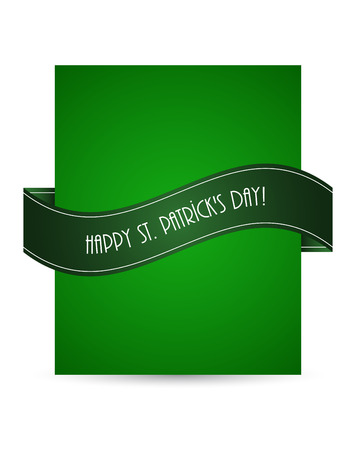 flyer with St Patrick day designのイラスト素材