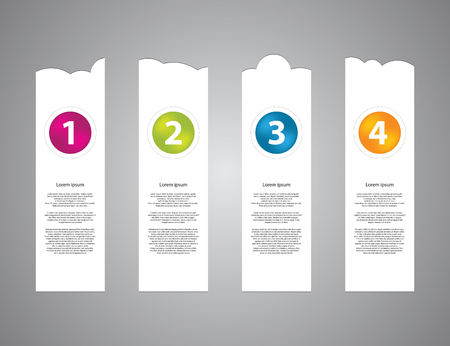 business option bannersのイラスト素材