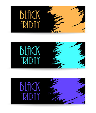 black paper banner with black friday design, vector illustration, eps10のイラスト素材