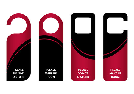 Door knob - do not distrubのイラスト素材