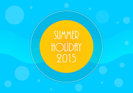Summer holiday background, Vector illustration, eps10のイラスト素材