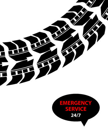 emergency service backgroundのイラスト素材