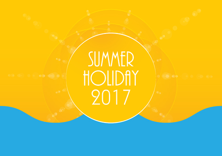 Summer holiday abstract background, energy, relax and spa.のイラスト素材