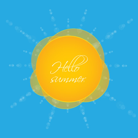 Special summer background, vector design,eps10のイラスト素材