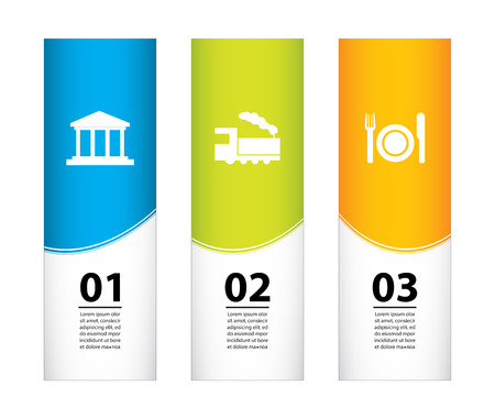 A special holiday banners, tourist flyer design.のイラスト素材