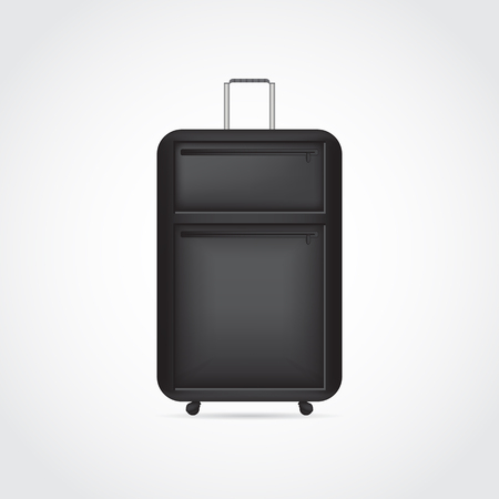 Special travel luggage for family and business travelsのイラスト素材