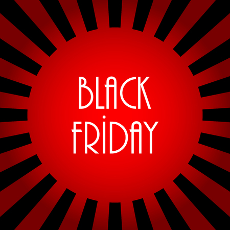 black friday advertising bannerのイラスト素材