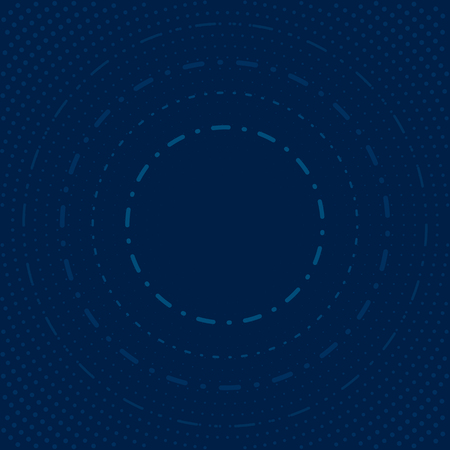Abstract circles and dots. Modern vector backgroundのイラスト素材