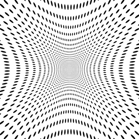 Abstract halftone baのイラスト素材
