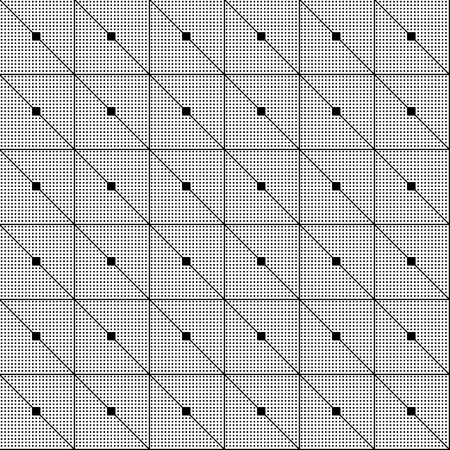 Seamless pattern. Abstract geometric background. Modern texture with lines. Repeating geometrical grid with strips and rectangles. Vector illustration. Concept of graphical designのイラスト素材