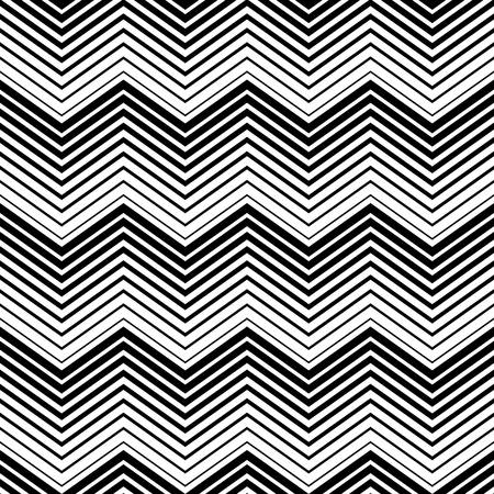 Abstract seamless pattern black and white triangle with line style. Seamless lines pattern background.のイラスト素材
