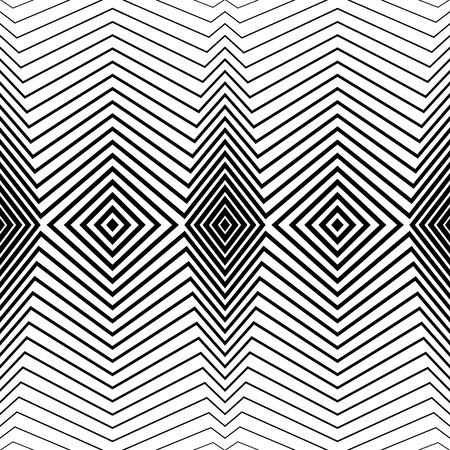 White pattern with black stripes, seamless. Vector backgroundのイラスト素材