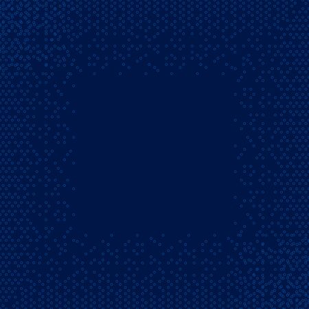Circle dark blue background. Circle pattern art. Circle pattern image. Babies fashion. Vector illustrationのイラスト素材