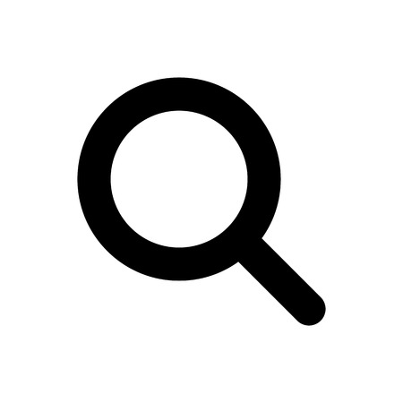 Search black iconのイラスト素材