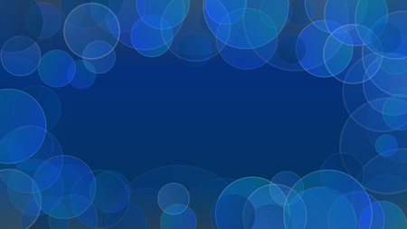 Abstract bubbles background with copy space for text in the centerのイラスト素材