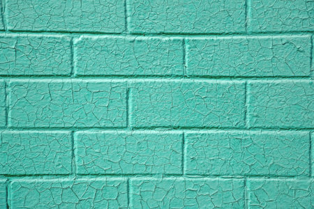 Blue brick wall background