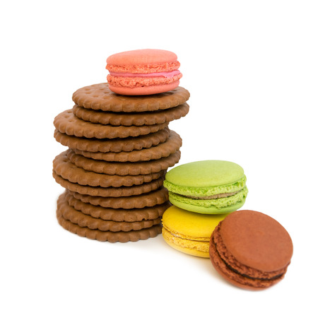 Various delicious sweets and snacksの写真素材