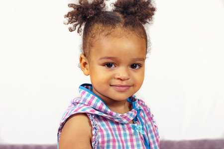 Inside photo shoot of sweet kid