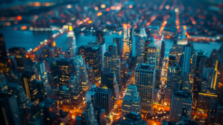 city lightsの素材