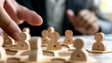 CRM. Customer network relationship management concept, Businessman hold of global structure customer network technology,の素材