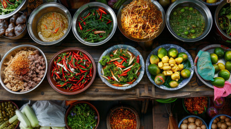 Kaeng Hung Ley,Traditional northern thai food cusine.の素材