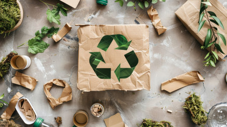 Circular economy concept, recycle, environment, reuse, manufacturing, waste, consumer, resources.の素材