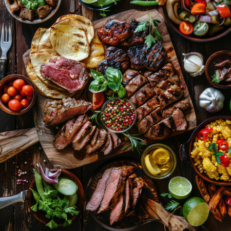 These prompts aim to capture the appeal and variety of popular Western dishes, suitable for stock photography.の素材