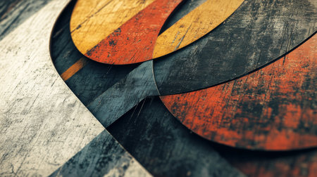 High-resolution close-up of a visually appealing graphic with layered textures and rich colors, designed to enhance visual storytelling and brand identity.の素材