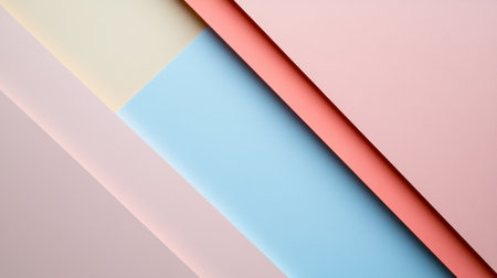 Close-up of a minimalistic graphic design with clean lines and subtle color gradients, ideal for elegant and professional visual communications.の素材