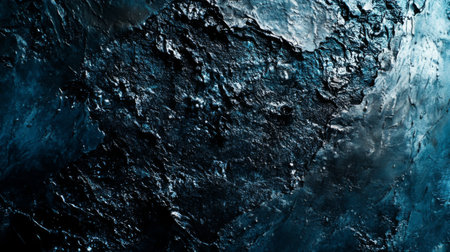 Close-up of a textured abstract background with dark, moody tones and intricate patterns, adding depth and complexity to the visual composition.の素材