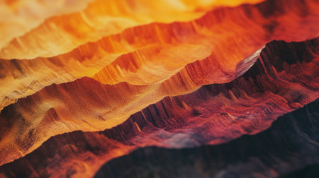 High-resolution close-up of a visually appealing graphic with layered textures and rich colors, designed to enhance visual storytelling and brand identity.の素材