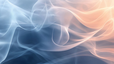 A serene abstract background with flowing lines and muted tones, evoking a sense of tranquility and elegance for a refined and stylish appearance.の素材